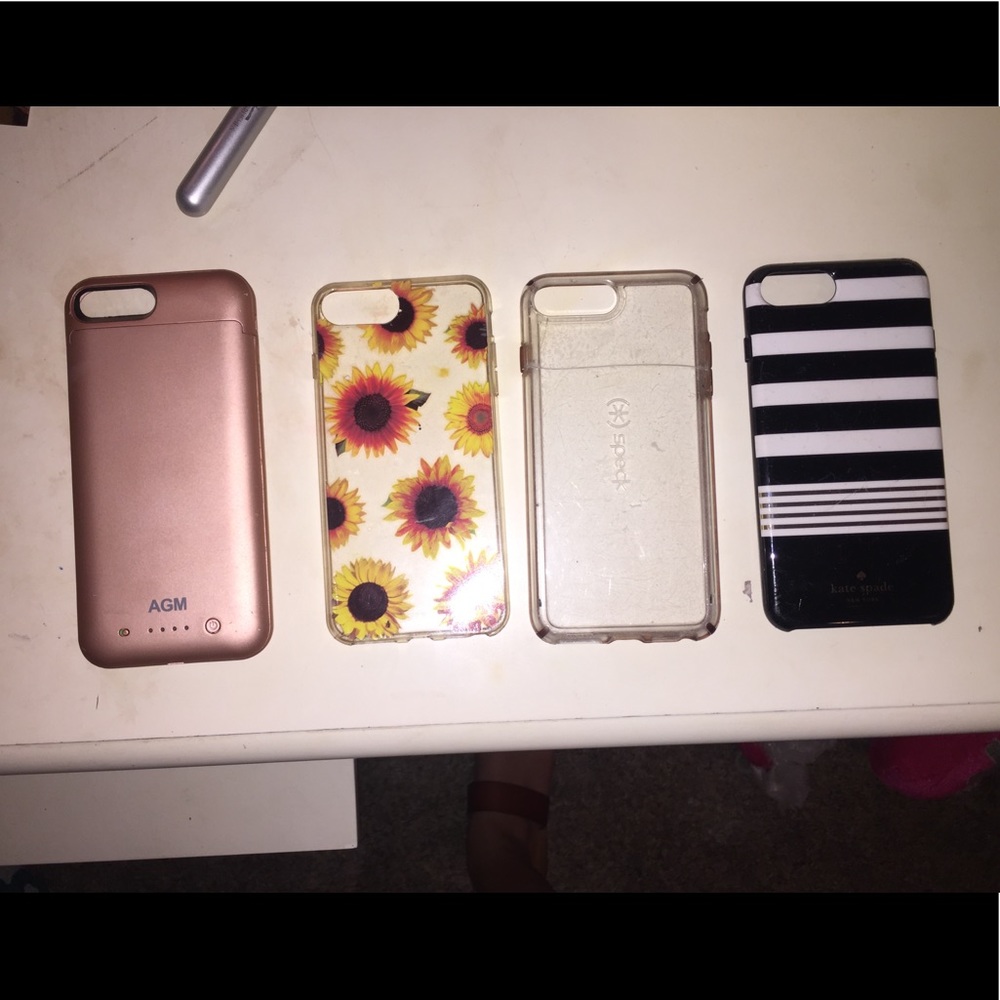 Iphone 6, 7, and 8+, and 6s+ cases
